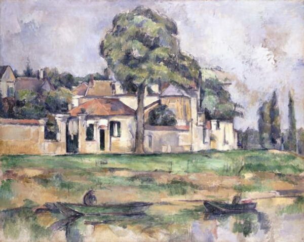 Rive della Marna – Paul Cézanne Paul Cézanne 85x75