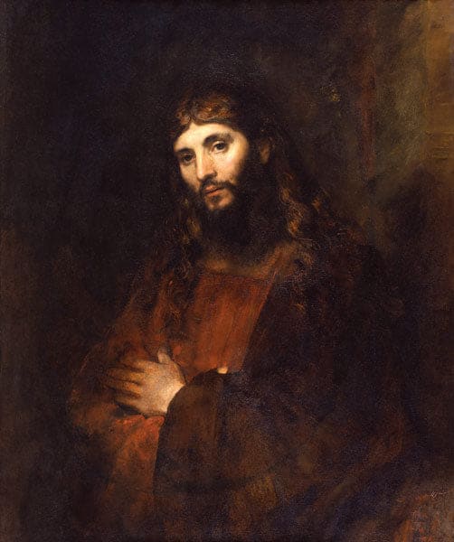 Il Cristo con le braccia incrociate – Rembrandt van Rijn Rembrandt van Rijn 70x85