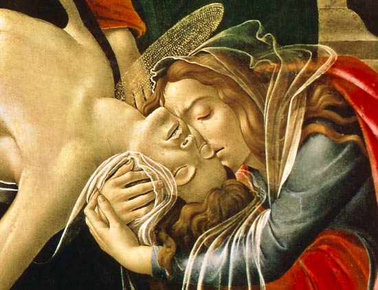 Le lamentazioni del Cristo – Sandro Botticelli Sandro Botticelli 85x75