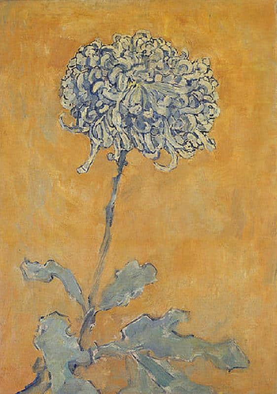 Chrysantème – Mondrian Piet Mondrian 70x105