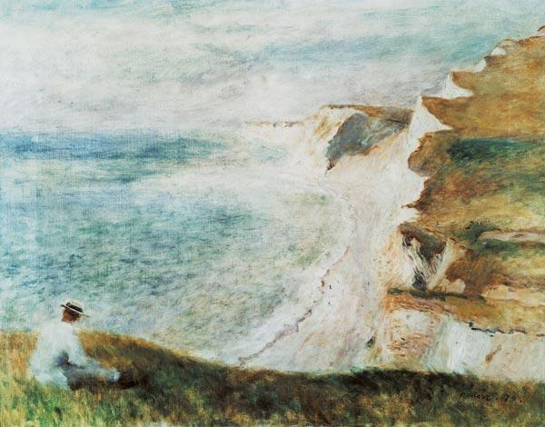 Falaises di Pourville – Pierre-Auguste Renoir Pierre-Auguste Renoir 85x75