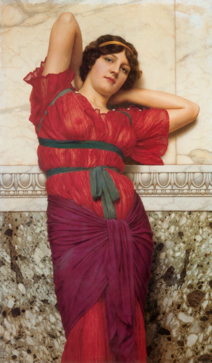 Contemplazione – John William Godward John William Godward 70x120