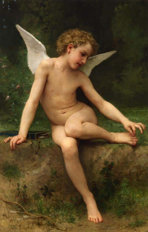 Cupido con spina – William Bouguereau William Bouguereau 70x105