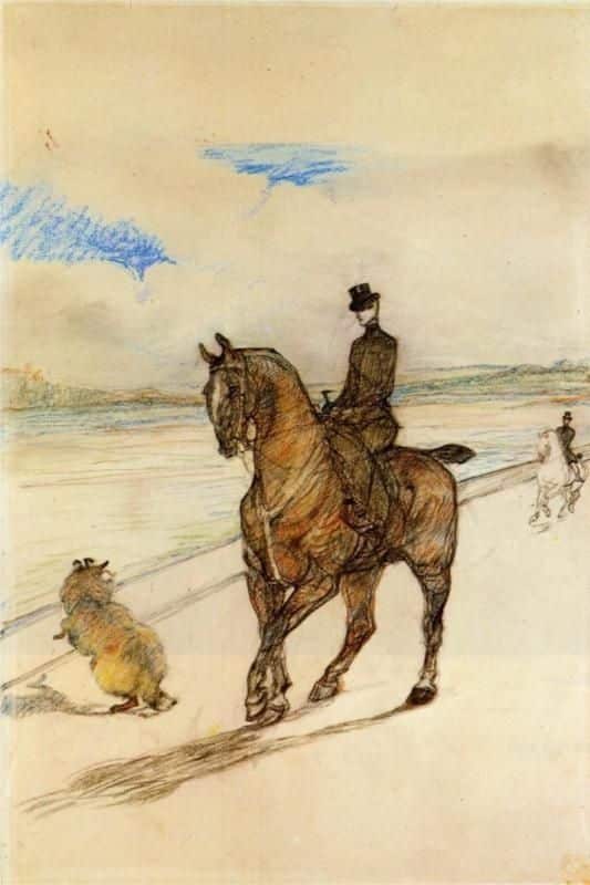 Figlia di cavallo – Toulouse Lautrec Henri de Toulouse-Lautrec 70x105