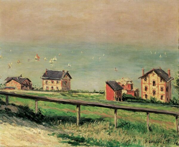 Regate a Villerville – Caillebotte Gustave Caillebotte 85x75