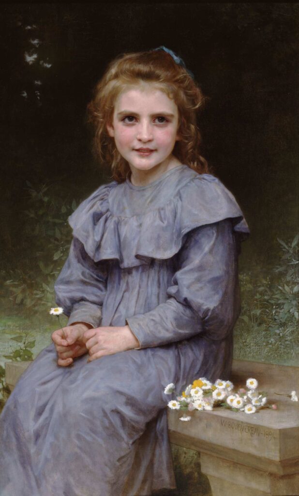 Margherite – William Bouguereau William Bouguereau 70x120