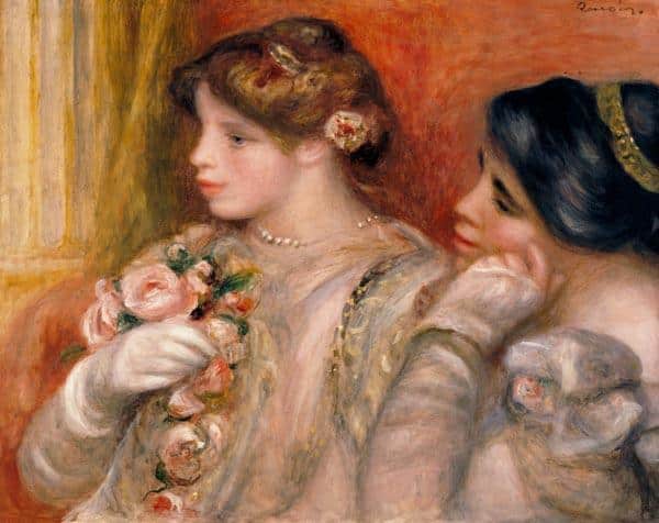 Nella Loggia, c.1908 – Pierre-Auguste Renoir Pierre-Auguste Renoir 85x75