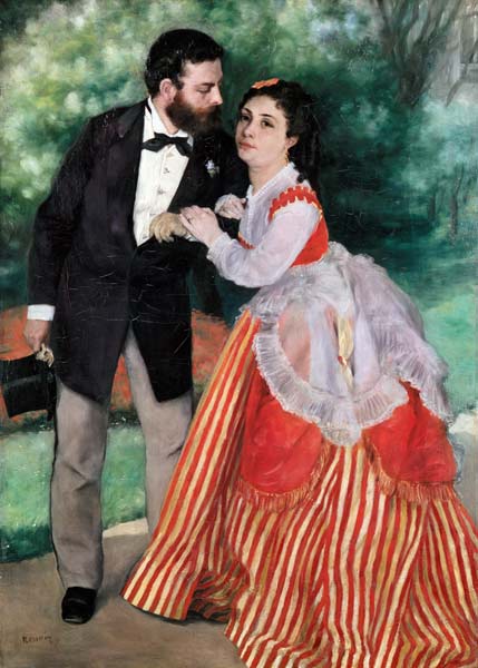 Il coppia Sisley – Pierre-Auguste Renoir Pierre-Auguste Renoir 70x105