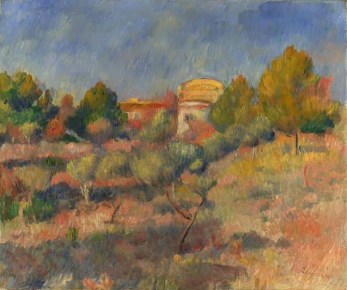 Il colombario di Bellevue – Pierre-Auguste Renoir Pierre-Auguste Renoir 85x75