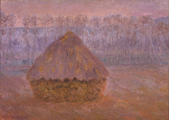 Mola, inverno, tempo nebbioso – Claude Monet Claude Monet 105x70