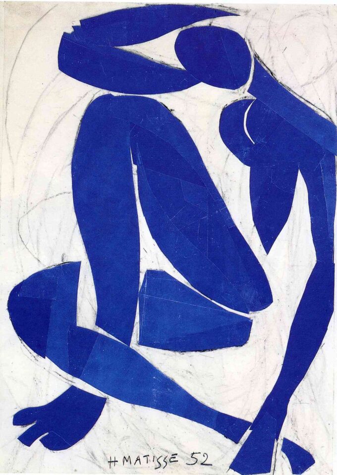 Nu bleu IV – Matisse Henri Matisse 70x105