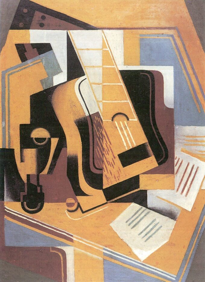 La chitarra – Juan Gris Juan Gris 70x105