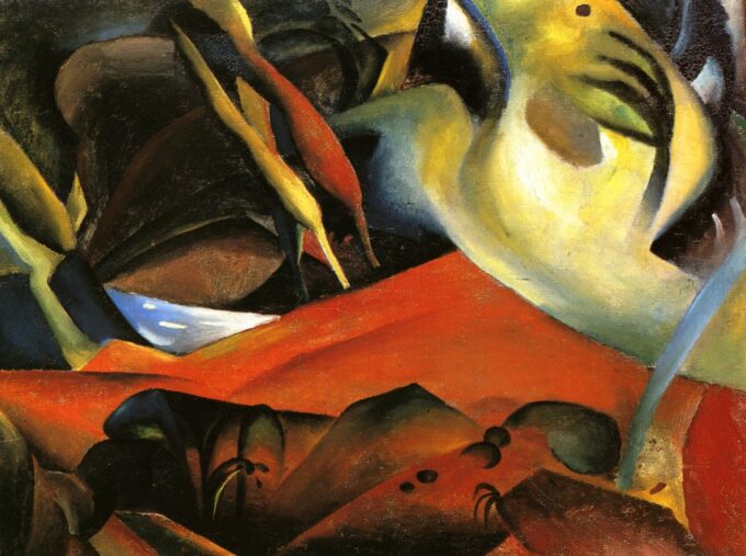 La tempesta – August Macke August Macke 85x75