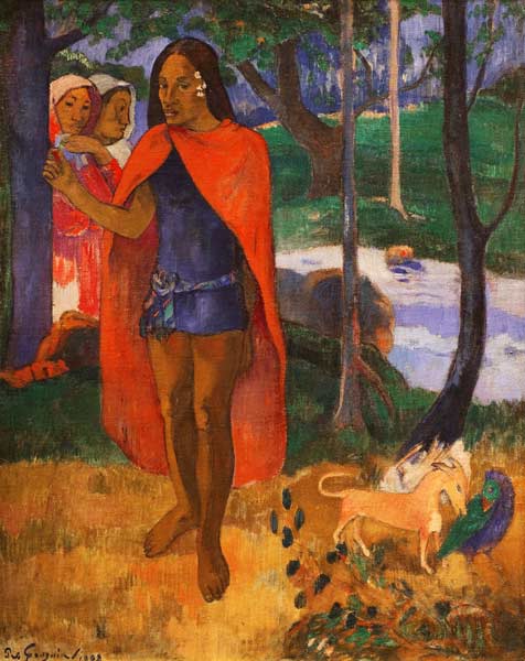 Il mago di Hivaoa – Paul Gauguin Paul Gauguin 70x85