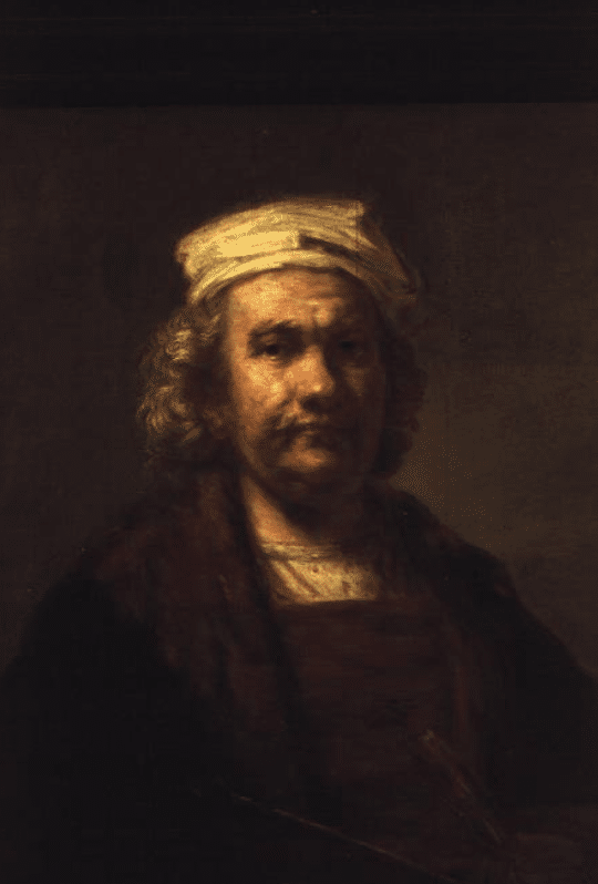 L’auto-ritratto c.1660 – Rembrandt van Rijn Rembrandt van Rijn 70x105