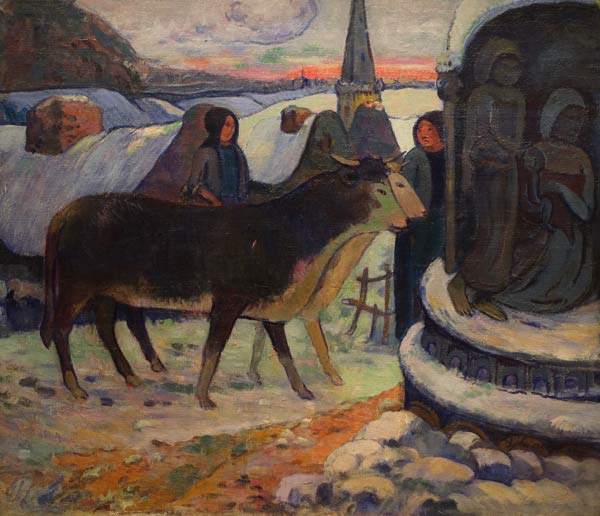 La notte di Natale (La benedizione dei buoi) – Paul Gauguin Paul Gauguin 85x75