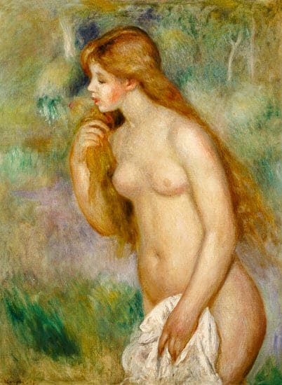 Il bagno nella verdura – Pierre-Auguste Renoir Pierre-Auguste Renoir 70x105