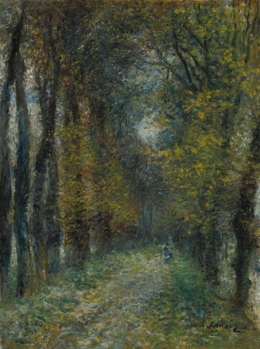 L’allée couverte – Pierre-Auguste Renoir Pierre-Auguste Renoir 70x85