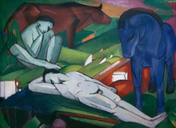 I pastori – Franz Marc Franz Marc 105x70