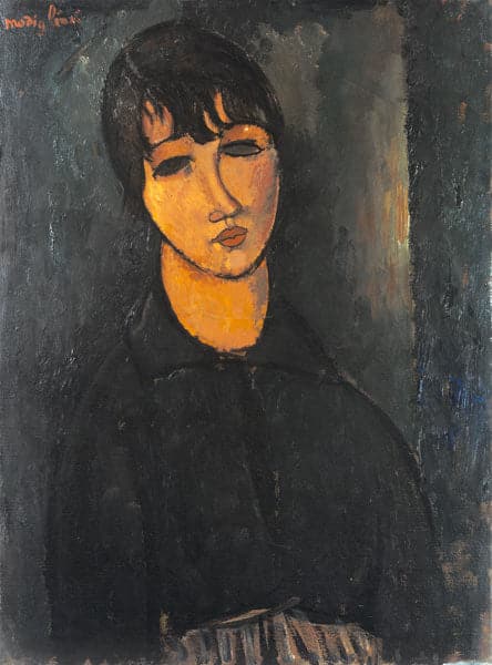 Ritratto di una domestica – Amedeo Modigliani Amedeo Modigliani 70x105