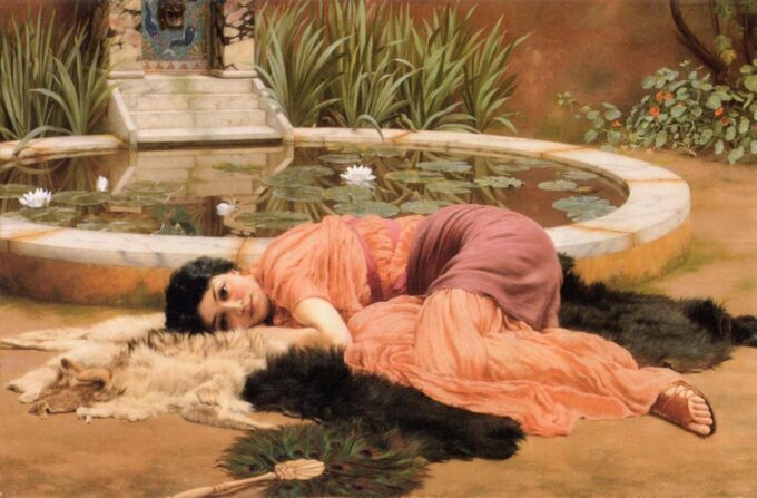 Dolce Far Niente – John William Godward John William Godward 105x70