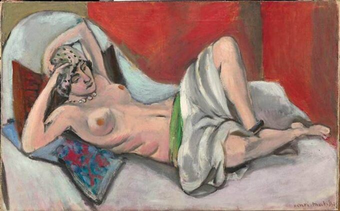 Nu accovacciato con drappeggio – Matisse Henri Matisse 105x70