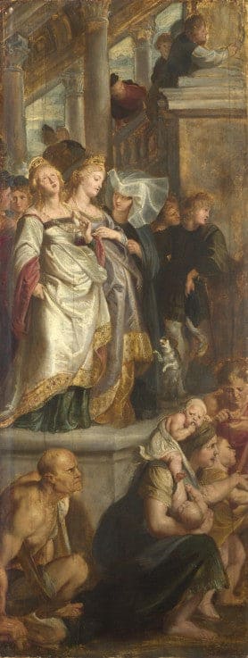 Tre testimoni femminili – Peter Paul Rubens Peter Paul Rubens 70x160