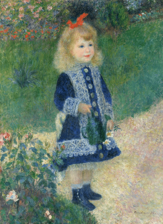 La Piccola Ragazza con il Annaffiatoio – Pierre-Auguste Renoir Pierre-Auguste Renoir 70x105