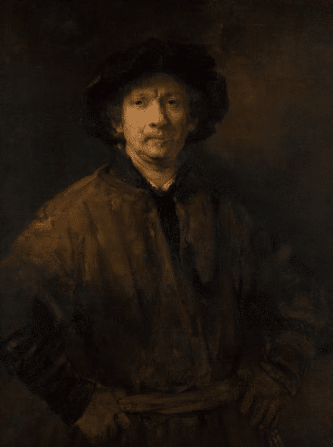 Autoritratto – Rembrandt van Rijn Rembrandt van Rijn 70x85