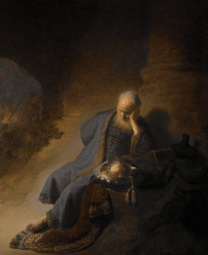 Lamentazioni di Geremia sulla distruzione di Gerusalemme – Rembrandt van Rijn Rembrandt van Rijn 70x85