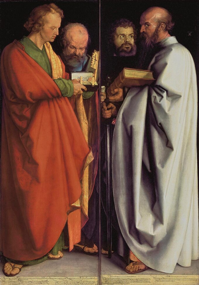 I Quattro Apostoli – Albrecht Dürer Albrecht Dürer 70x105