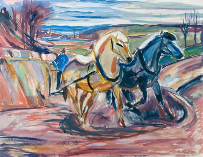 Cavalli – Edvard Munch Edvard Munch 85x75