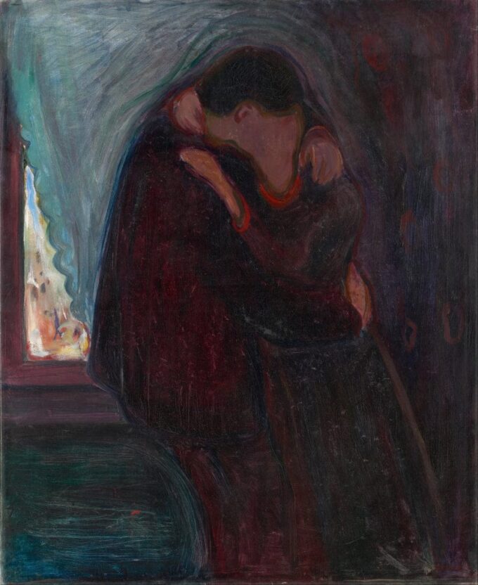 Il Bacio – Edvard Munch Edvard Munch 70x85