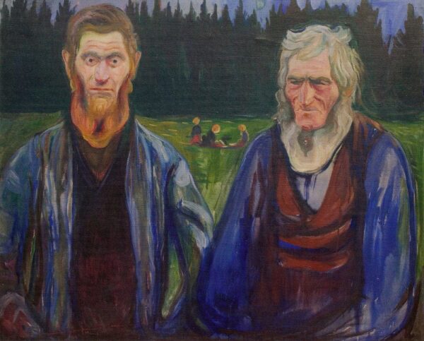 Padre e figlio – Edvard Munch Edvard Munch 85x75