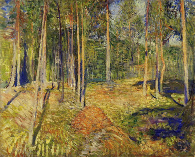 Foresta di pini – Edvard Munch Edvard Munch 85x75