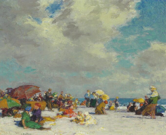 Un Pomeriggio Estivo – Edward Henry Potthast Edward Henry Potthast 85x75