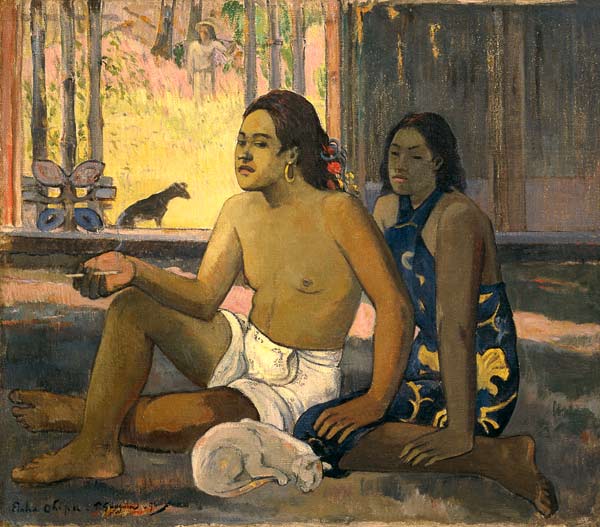 Eiaha Ohipa (non lavorare) – Paul Gauguin Paul Gauguin 70x70