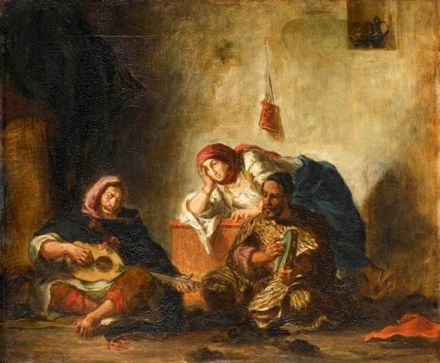 Musicisti ebrei a Mogador – Eugène Delacroix Eugène Delacroix 85x75