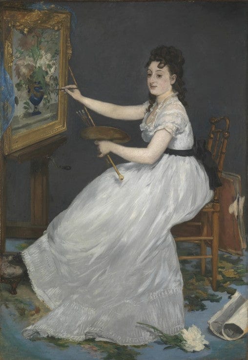 Eva Gonzalès – Edouard Manet Édouard Manet 70x105