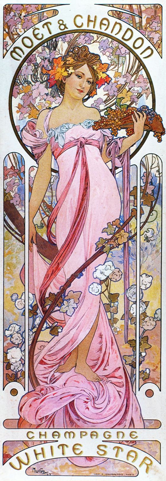 Moët Alfons Mucha 60x180