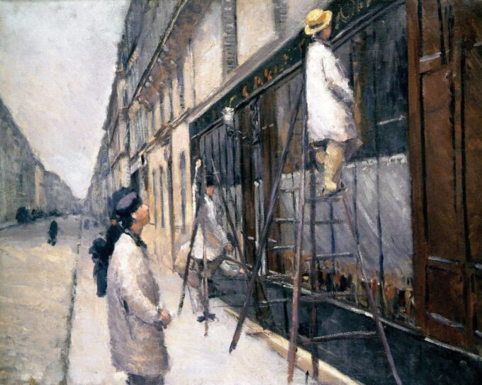 I pittori edili – Caillebotte Gustave Caillebotte 85x75