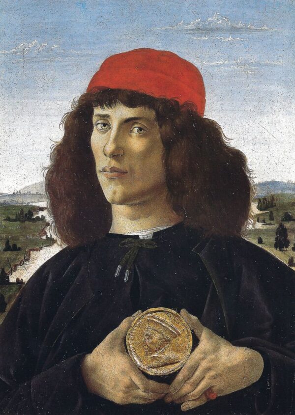 Ritratto di un estraneo 1488 – Sandro Botticelli Sandro Botticelli 70x105