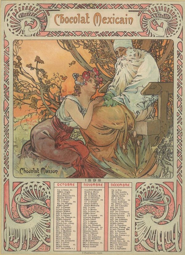 Vieillesse – Mucha Alfons Mucha 70x105