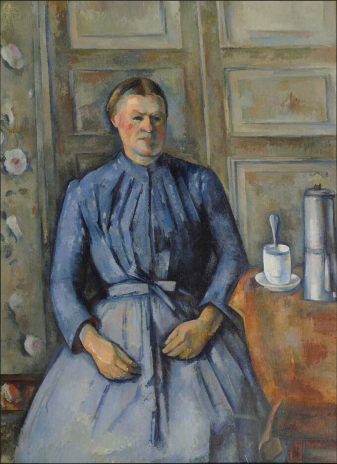 La donna con la caffettiera – Paul Cézanne Paul Cézanne 70x105