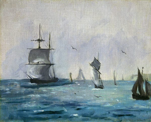 Arrivo del battello da pesca – Edouard Manet Édouard Manet 85x75