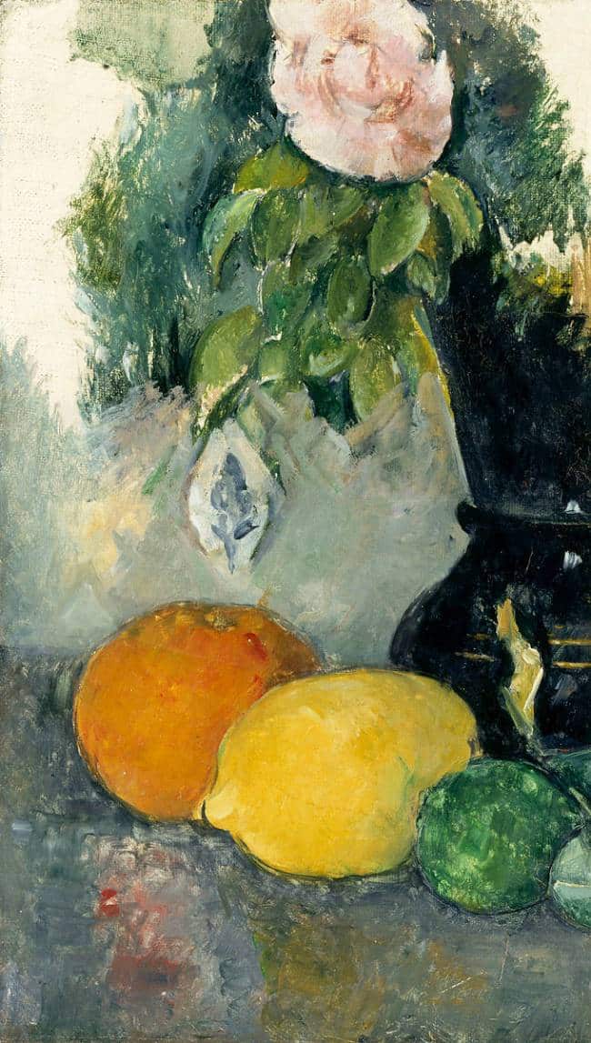 Fiori e frutti, verso il 1880 – Paul Cézanne Paul Cézanne 70x120