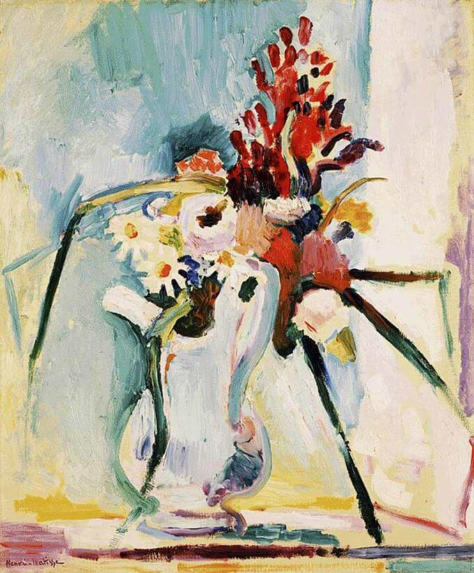 Fiori in una brocca – Matisse Henri Matisse 70x85