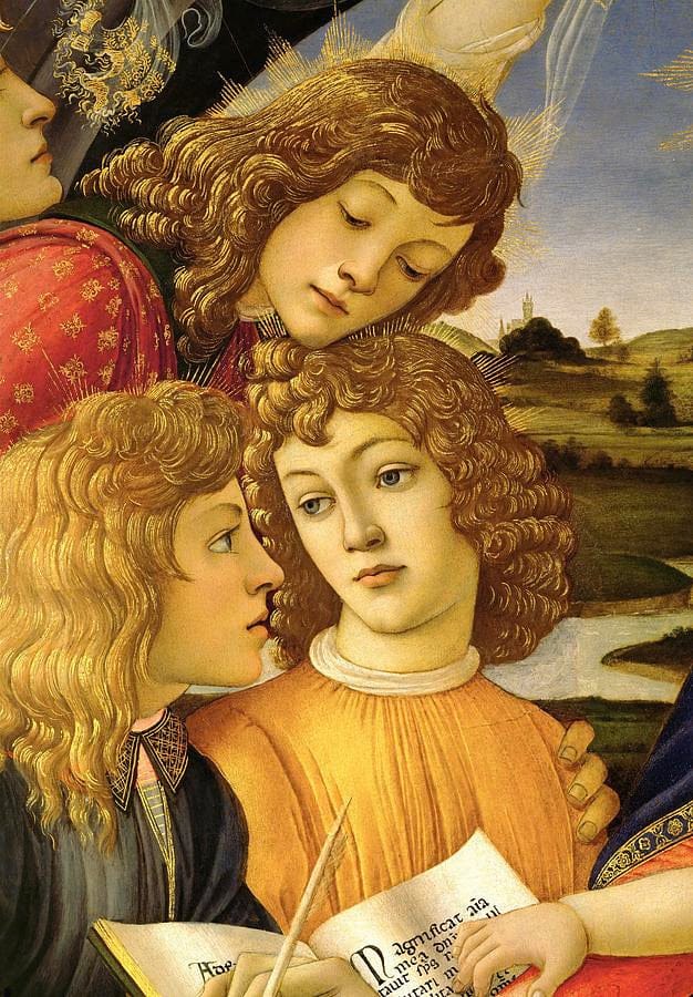 Madonna Magnificat, Angelo di – Sandro Botticelli Sandro Botticelli 70x105