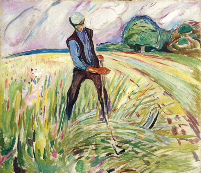 Il fieno – Edvard Munch Edvard Munch 85x75