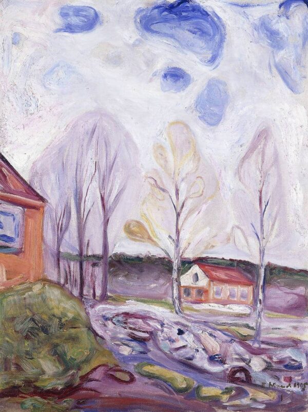 Printemps, Asgardstrand – Edvard Munch Edvard Munch 70x85